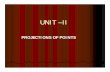 Unit 2 projection of points 2014 - mechanical · QUESTIONS AND SOLUTIONS 1. Draw the projections of a point A lying on VP & 55mm above HP. 2. Draw the projections of a point F which