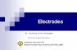 Sensors & Signals - Home - Biomechatronics Coursemece491.cankaya.edu.tr/uploads/files/Electrodes.pdf · The earliest bioelectric potential measurements relied on immersion electrodes