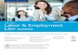 APRIL 19–20, 2018 | PLYMOUTH Labor & Employment La · Labor & Employment Law institute ... These cases are on the rise. ... human resources, labor law, and employment law to learn