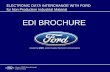 EDI BROCHURE - Ford GSEC Spain (jramosgr) GSEC-N-D-003 ELECTRONIC DATA INTERCHANGE WITH FORD for Non Production Industrial Material EDI BROCHURE created by GSEC, Global Supplier Electronic