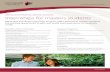 internships for masters students - Macquarie University Students Brochure New.pdf · Macquarie University Internship Program offers Macquarie masters students ... cover letter and