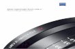 ZEISS Lightweight Zoom LWZ · In this manual you learn how to change the mount of a ZEISS Lightweight Zoom LWZ.3 ... 1 front lens 2 focus ring 3 lens foot ... Ensure that the environment