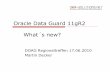 Oracle Data Guard 11gR2 What´s new? - ora … Decker Wer bin ich? seit 2 Jahren unabhängiger Oracle Consultant 7 Jahre Erfahrung als DBA in komplexen Umgebungen Sysadmin-Background