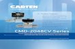 Ultra High Purity Valves - Carten Controls · Ultra High Purity Valves CMD-2048CV Series ULTRA-HIGH PURITY HIGH PERFORMANCE INTEGRATED DIAPHRAGM ... Carten UHP valves are assembled