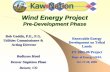 Wind Energy Project · Kaw Nation Wind Energy Project 7 Chilocco Indian School, OK zSchool History – Est. 1884 by US Gov’t ed. W. OK tribes through 8th …
