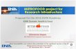 METROFOOD project for Research Infrastructure - … · METROFOOD project for Research Infrastructure Proposal for the 2016 ESFRI Roadmap ESFRI Domain: Health & Food How traceability