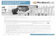 RadianceRail Express Installation Guide - Composite ... · Page 2 Installing RadianceRail Express® System 4.25” 4.25” Post Sleeve Measuring Your Railing Area Important Information