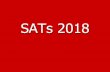 SAT’s 2006 - longroyde.weebly.comlongroyde.weebly.com/uploads/6/3/6/9/6369839/sats2018presentation.pdf•SAT’s are taken at the end of each key stage. Key Stage 1 (end of year