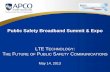 Public Safety Broadband Summit & Expo Broadcast Enables New Models For Premium Media Content Offering Exceptional User Experience ... ›Training material ›Breaking news, warning