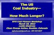 The US Coal Industry How Much Longer? - Policy Integritypolicyintegrity.org/documents/Shortened_NYU_Coal_Finance--How_Mu… · The US Coal Industry ... Mercury…. Fish Hair . ...
