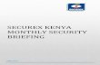 SECUREX KENYA MONTHLY SECURITY BRIEFING KENYA MONTHLY SECURITY BRIEFING APRIL-2016 2 Securex Place, Parklands Road, P.O. Box 48399, Nairobi 00100 ...