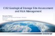 CO2 Geological Storage Site Assessment and Risk … · Schlumberger Private CO2 Geological Storage Site Assessment and Risk Management Hanspeter Rohner Promoting CO2 Capture and Storage