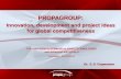Innovation, development and project ideas for global ... · Innovation, development and project ideas ... LOGISTIC and STOCK ... WP10: HSE, TECHNO-ECONOMICAL, and LCA assessment