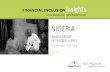 NIGERIA - Home · Financial Inclusion Insights by …finclusion.org/uploads/file/reports/Nigeria Wave 4 Report...NIGERIA June 2017 WAVE 4 REPORT FII TRACKER SURVEY Conducted August