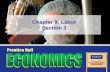 Chapter 9: Labor Section 3sterlingsocialstudies.weebly.com/uploads/8/8/6/6/8866655/econ... · Chapter 9, Section 3 Copyright © Pearson Education, Inc. Slide 17 Review . Title: Slide