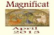 2 Magnificat - St Mary's Cathedral · Magnificat My soul proclaims the greatness of the Lord, my spirit rejoices in God my saviour, ... Bach Passion on Good Friday evening, ...