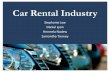 Car Rental Industry - Cornell University · Introduction Industry Ad Strategy Recommendation 1. Enterprise Holdings Inc. (38%) 2. Hertz Global Holdings Inc. (18.9%) 3. Avis Budget