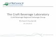 The Craft Beverage Laboratory - Appalachian State …wine.appstate.edu/sites/wine.appstate.edu/files/Craft Beverage Reg... · The Craft Beverage Laboratory Craft Beverage Regional
