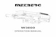 METBERG USER MANUAL-1C W3000 - Metberg Enviro, is a ... USER MANUAL-1C W… · W3000 Trommel Operation Manual 2 Read this manual prior to initial operation of this machine. Failure