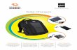 Solar Charger Leaflet Kirloskar Solar · Solar Backpack Triold Solar Charger Solar USB Charger Solar Charge Up §Portable mobile charging solution with C-Si Solar Panel §Ideal charging