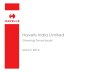 Havells India Limited - Havells range of Fans, Home & … ·  · 2018-04-11• Havells –a leading brand in electrical consumer products in India ... marketing practices and ...