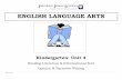 ENGLISH LANGUAGE ARTS - paterson.k12.nj.us arts/Curriculum... · Kindergarten English Language Arts course and instruction will lay the foundation for ... Shared Read Alouds ... Accountable