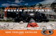 PROVEN TOUGH. PROVEN TRUE. PROVEN HDD PARTS. 2017 HDD... · PROVEN TOUGH. PROVEN TRUE. PROVEN HDD PARTS. HDD TOOLING CATALOG 2017. THE PARTS YOU NEED. TABLE OF CONTENTS ... minutes