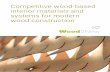 Competitive wood-based interior materials and systems for modern wood ...€¦ · 3 Competitive wood-based interior materials and systems for modern wood construction Wood2New Title