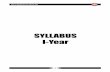 SYLLABUS I-Year - Department of EEE · syllabus i-year. 4 gr15 regulations (2015-16) 5 gr15 regulations (2015-16) gokaraju rangaraju institute of engineering and technology linear