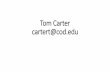 Tom Carter cartert@cod - QuarkNetquarknet.fnal.gov/.../QNET2017/workshop-talks/TomCarterGradSchool… · Tom Carter cartert@cod.edu. History of the Inflation Key: w, z g gluon electron