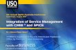 Integration of Service Management with CMMI and SPICE · Integration of Service Management with CMMI ... Foundation Total. Slide 9 Host of ... ITIL has strong support in Australia