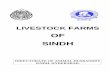 OF SINDH - livestocksindh.gov.pk ·  · 2015-04-07control of Provincial Government of Sindh but Ministry of Food and Agriculture, Government of Pakistan, Finally took ... oads on