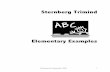 Elementary Examples - jgbeasley.com · Sternberg Trimind Elementary Examples ... The idea behind TriMind is that you provide students with ... Sternberg & Grigorenko, 2000 6 Tri-Mind