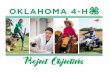2018 Project Objectives 2 - 4-H Youth Development4h.okstate.edu/for-youth/awards/2018-awards/project objectives book...knows in which category the project record book ... Learn basic