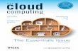 cloud - IEEE Computer Society€¦ · cloud computing IEEE The Essentials Issue May/June 2012 ... 14 Understanding Cloud Computing Vulnerabilities Bernd Grobauer, …