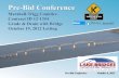 Pre-Bid Conference October 4, 2012 · • Why a Bridge vs Causeway – Lagoon ... • ASTM A706/Grade 60 – Pier Columns and Piling Spirals • ASTM A615/Grade 60 ...
