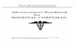 Advancement Handbook for HOSPITAL CORPSMAN Advancement Center Web site: Advancement Handbook for HOSPITAL CORPSMAN This Advancement Handbook was last reviewed on: July 2002. There