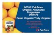 NTUC FairPrice Organic Assurance Programme (NOAP ... 2_OTHER MARKET...NTUC FairPrice Organic Assurance Programme (NOAP) PasarOrganic:TrulyOrganic Ms. Chong Nyet Chin Director, Quality