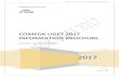 COMEDK UGET 2017 INFORMATION BROCHURE - …scert.uk.gov.in/files/COMEDKUGETBROCHURE2017finalPDF.pdf · COMEDK UGET 2017 INFORMATION BROCHURE Page 1 of 39 COMEDK UGET 2017 2017 COMEDK