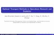 Optimal Transport Methods in Operations Research and ...jb2814/presentations_slides/Tutorial_APS_2017.pdf · Optimal Transport Methods in Operations Research and Statistics Jose Blanchet