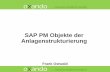 SAP PM Objekte der - easyfairs.com · 2013 oxando GmbH, Mobile Solutions,1 … macht mobil einfach Anwenderschulung. SAP PM Objekte der Anlagenstrukturierung. Frank Ostwald 2013 oxando