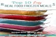 Real Food Freezer Meals Top 10 Easy ... - Amazon Web Food Freezer Meals. ... Add cream cheese and salsa to shredded chicken and stir again until cream cheese melts. If you have a lot