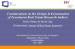 Considerations in the Design & Construction of … 17, 2000 · Considerations in the Design & Construction of Investment Real Estate Research Indices ... FGGH, Goetzmann, etc.). Î