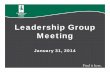 Leadership Group Meeting - NMC : Northwestern Michigan …€¦ ·  · 2017-10-29Leadership Student Success Networked Workforce Lifelong Relationships ... (Graphic 1) recognizes