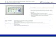 LCD Touch Screen Switch Station Kit cut sheet 02douglaslightingcontrols.com/.../WRC-LCD9261-cutsheet.pdf · LCD Touch Screen Switch Station Kit ... WRC-LCD9261 Kit includes: LCD,