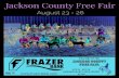 Jackson County Free Fair Welcome to the JACKSON COUNTY FREE FAIR Aug 24 - Aug 26 Jackson County Expo Center Altus Jackson County Free Fair August 23 - 26