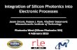 Integration of Silicon Photonics into Electronic Processes · Integration of Silicon Photonics into Electronic Processes Jason Orcutt, ... n+ contact intrinsic P+ ... p+ Si n Si n+