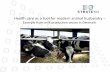 Health care as a tool for modern animal husbandry - ett.fi · Health care as a tool for modern animal husbandry ... Valuation of Dairy Herd Health Management (2008) I BUY A HERD HEALTH