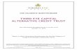 DUE DILIGENCE QUESTIONNAIRE - Third Eye · DUE DILIGENCE QUESTIONNAIRE THIRD EYE CAPITAL ALTERNATIVE CREDIT TRUST The information provided herein is correct as of October 31, ...