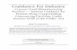 Guidance for Industry - Food and Drug Administration€¦ · Guidance for Industry Current Good Manufacturing Practice — Interim Guidance for Human Drug Compounding Outsourcing